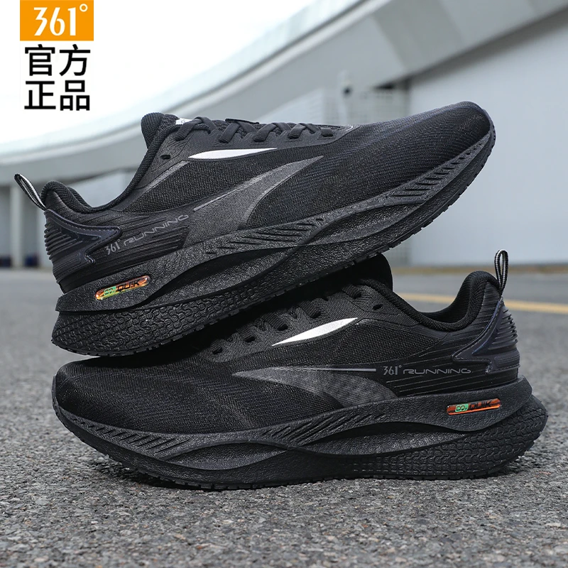 361°男鞋轻便运动鞋2025夏季新款减震跑步鞋男款网面防滑透气跑鞋