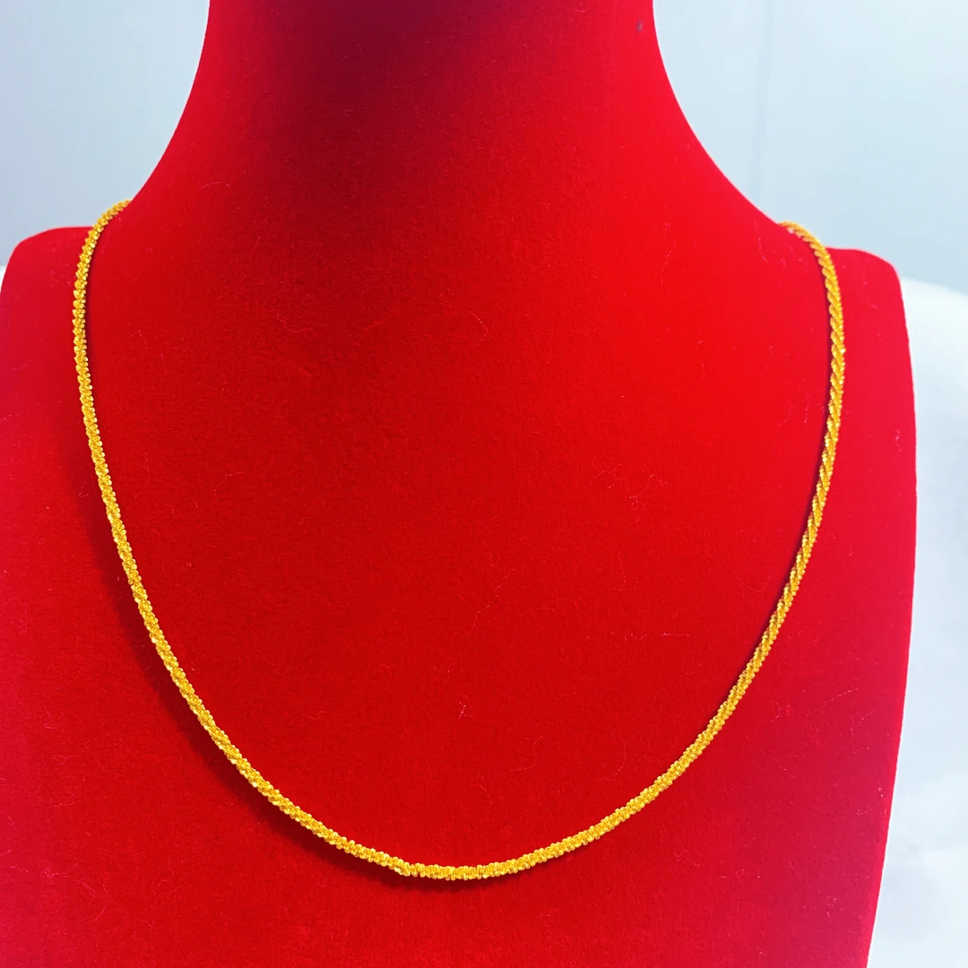 钛钢项链 满天星项链