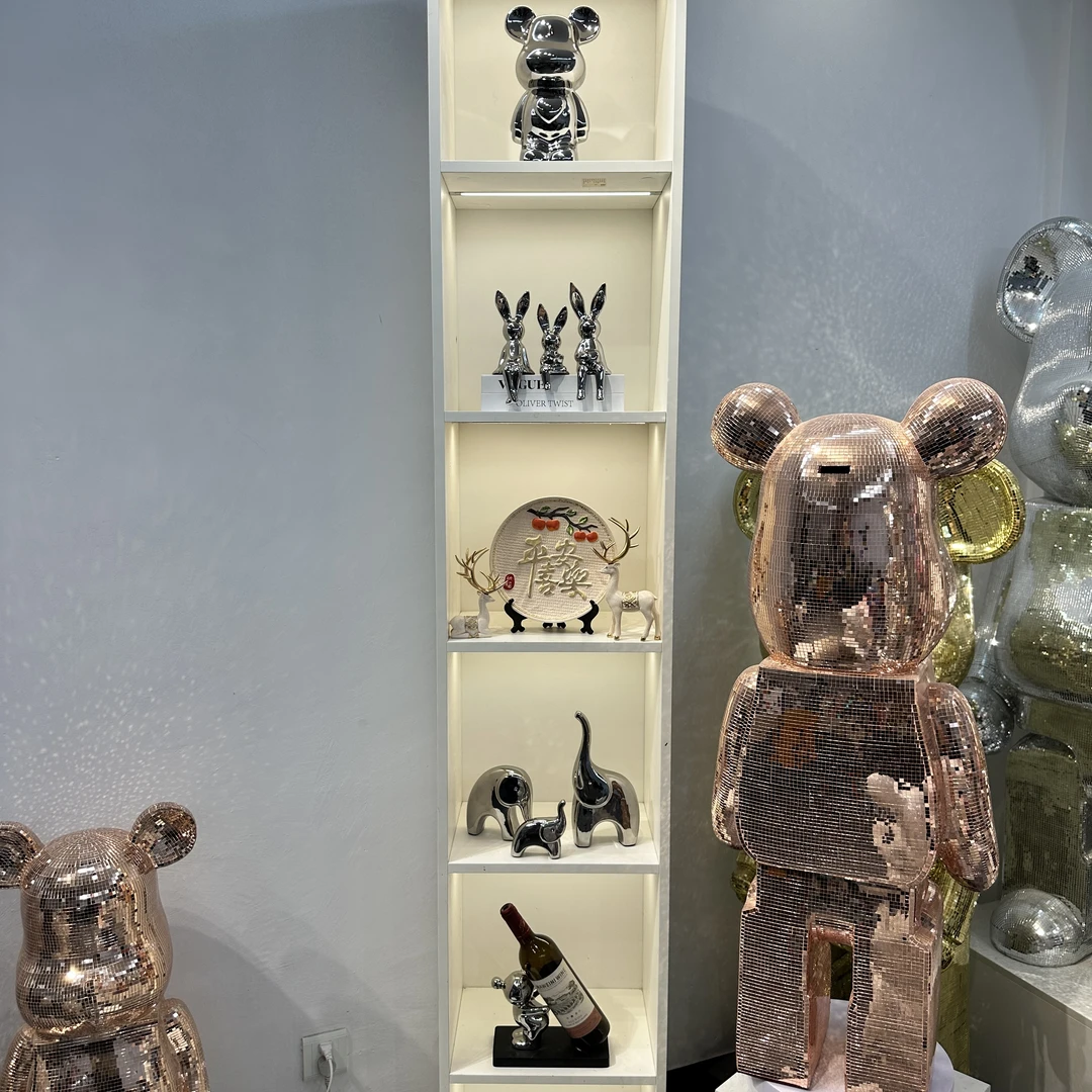 现代轻奢客厅摆件玄关高档电视酒柜装饰品桌面摆设工艺品乔迁之喜