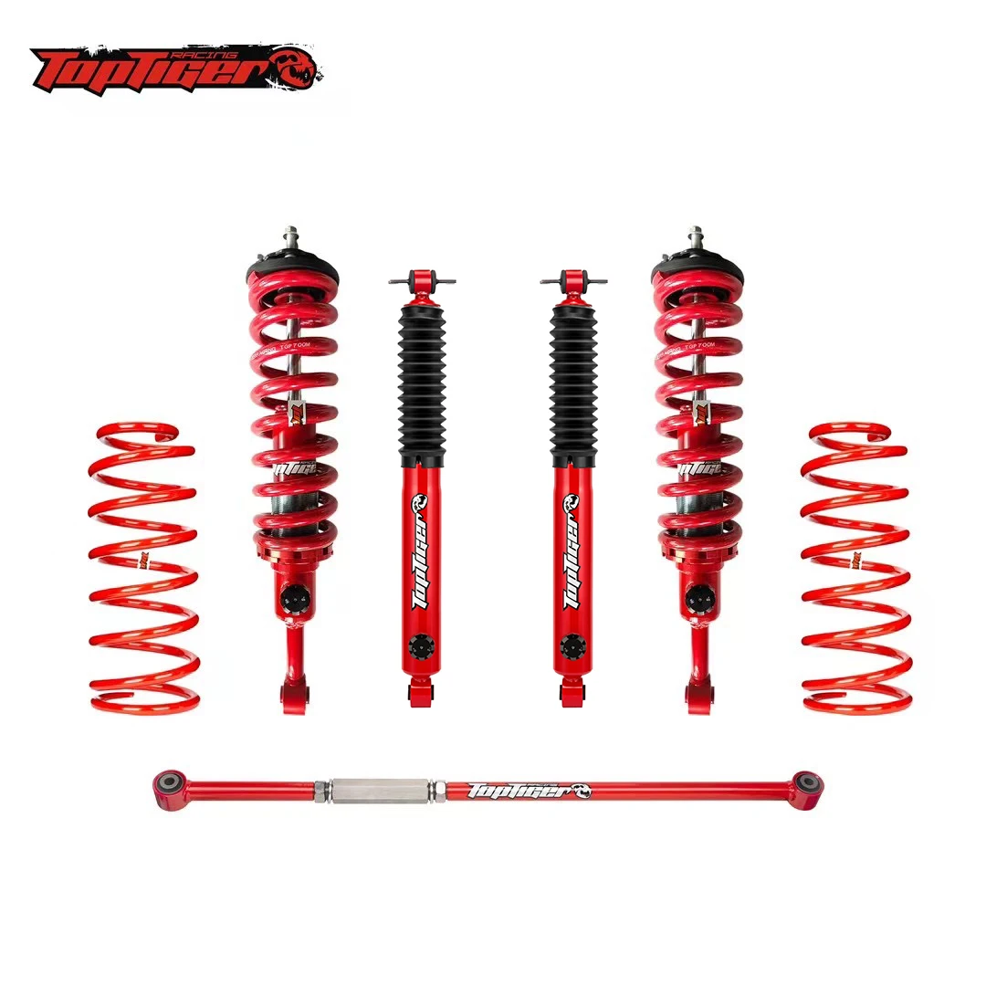 拓虎红减新款哈弗H5越野舒适改装减震器升高2寸可调软硬弹簧