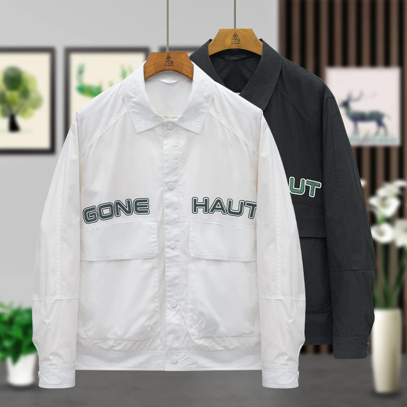 901外套男秋2025新款潮流高级感韩版帅气短款痞帅夹克
