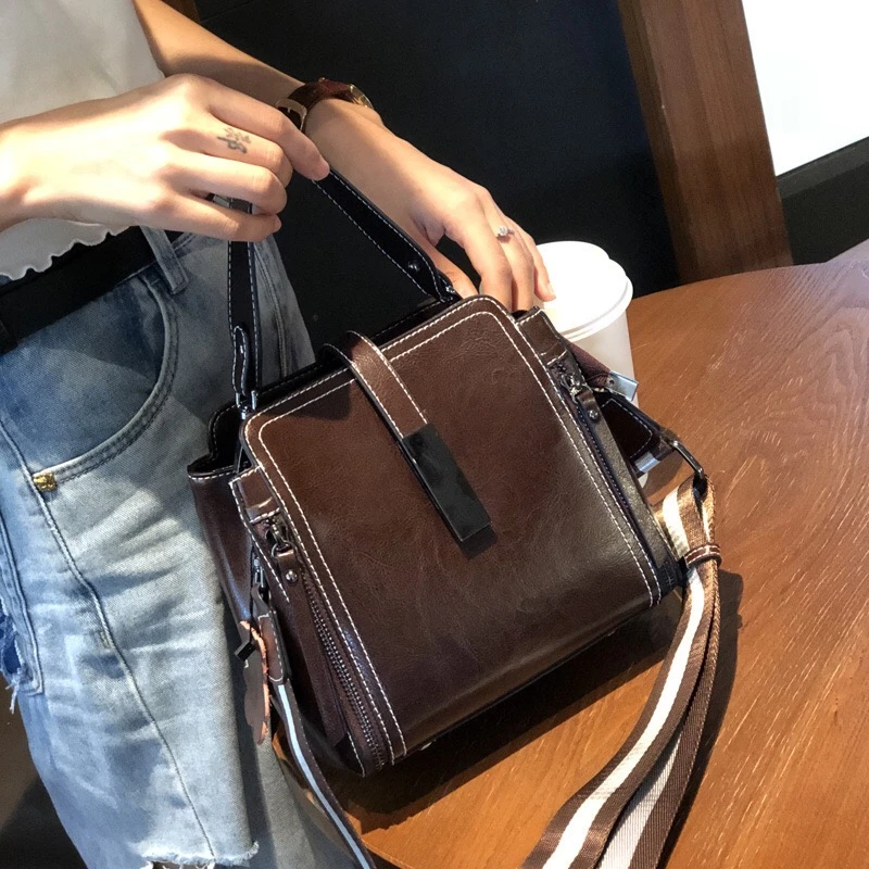 【姬蒂工厂】新款欧美精致百搭手提单肩斜挎包8807#长20高20宽10