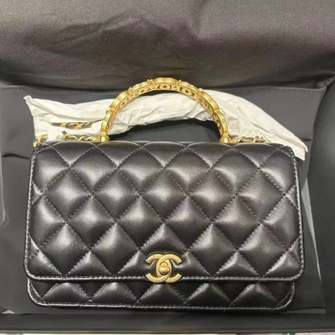 99新 Chanel/香奈儿 安洁利田哥手提包/Z1025024