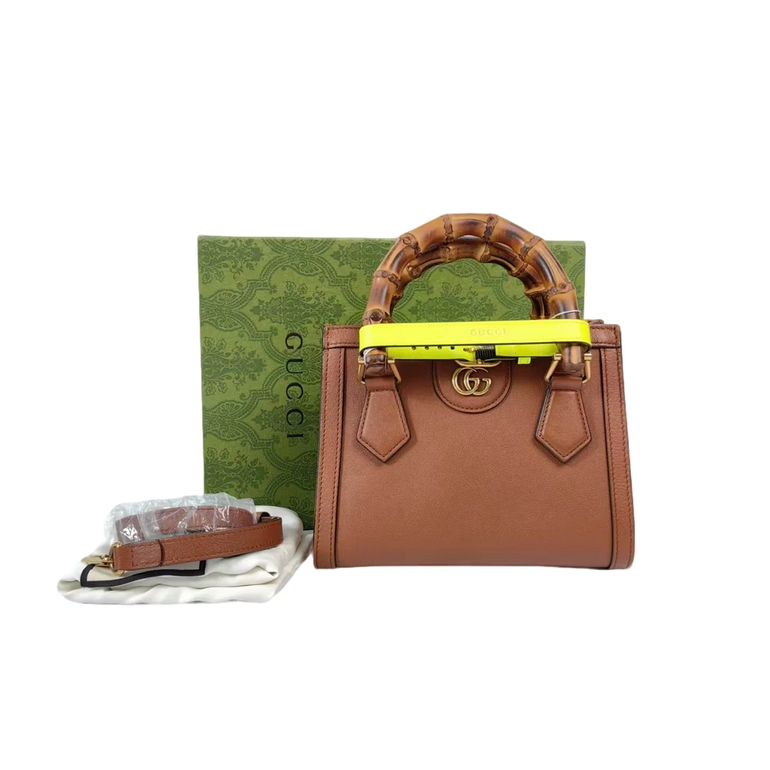 99新 GUCCI/古驰 安洁利田哥手提包/YH91208