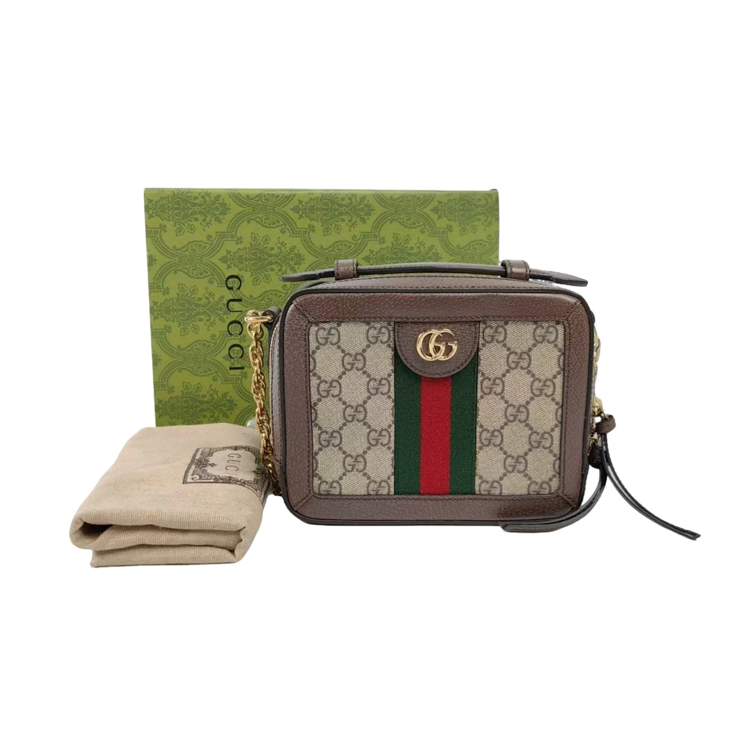 95新 GUCCI/古驰 安洁利严选相机包/YH82250