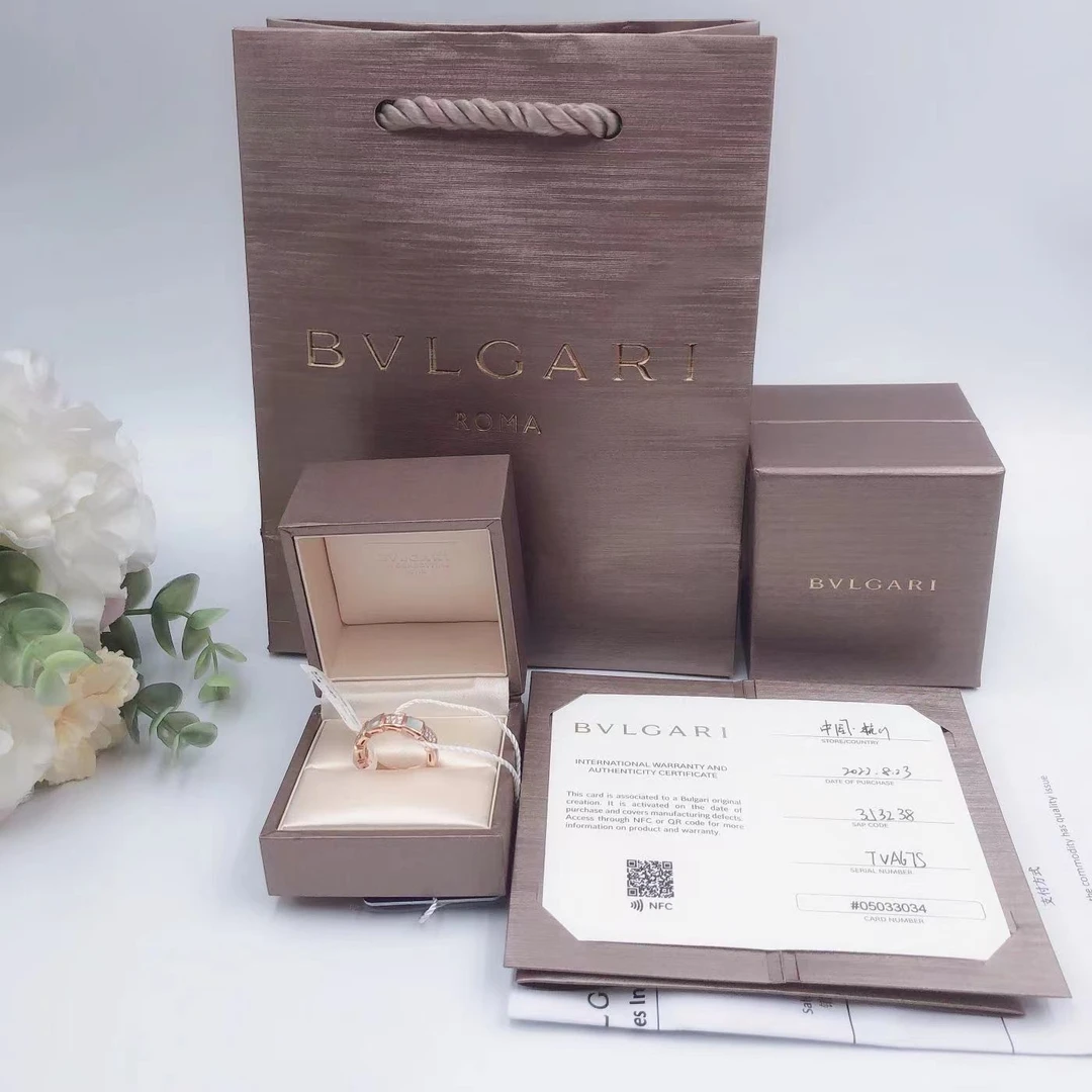 95新 95新 BVLGARI/宝格丽 安洁利严选戒指/SK0107439