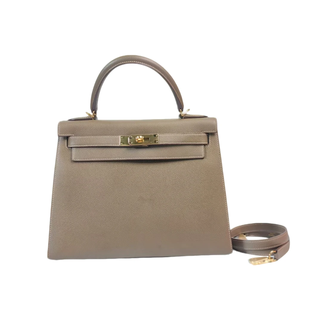 95新 Hermes/爱马仕 安洁利严选手提包/M101901
