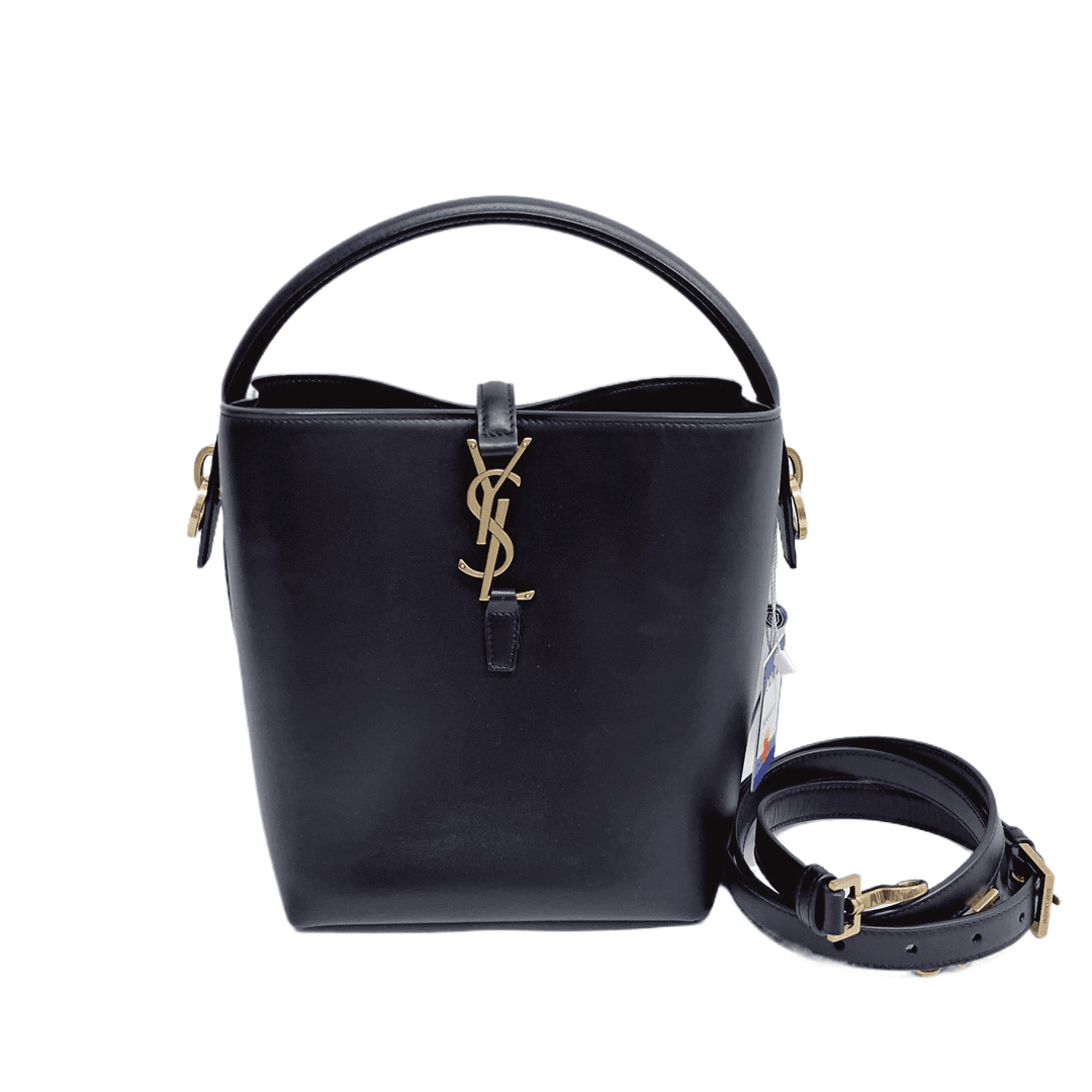 90新 YSL/圣罗兰 安洁利严选水桶包/BK0127177 手提包