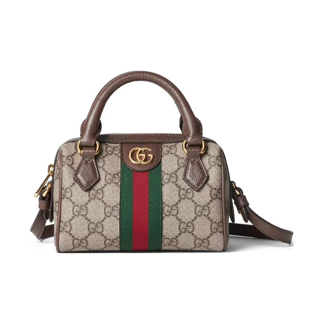 99新 GUCCI/古驰 安洁利田哥手提斜挎包/ZH813287