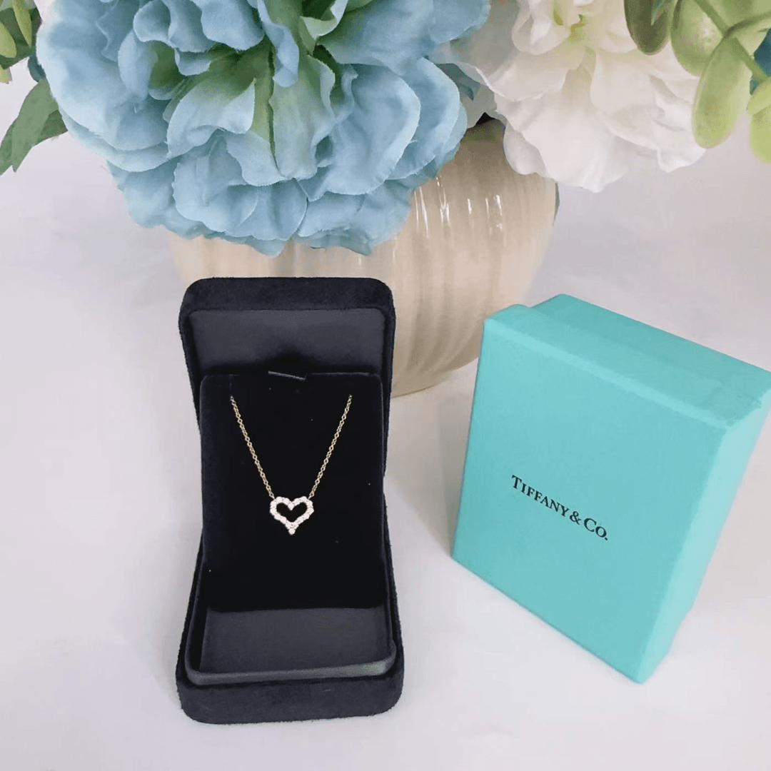 95新 Tiffany & Co./蒂芙尼 安洁利田哥项链/SK0117992