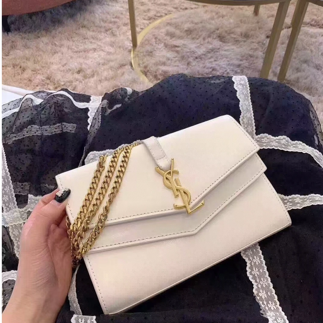 95新 YSL/圣罗兰 安洁利田哥链条包/zh1022107