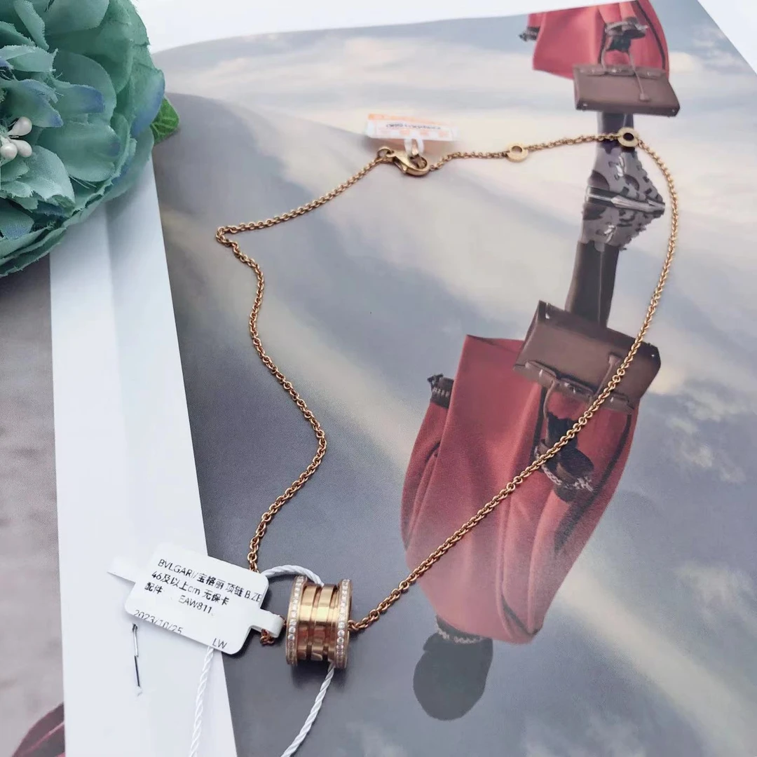 95新  95新 BVLGARI/宝格丽 安洁利田哥项链/SK0104411