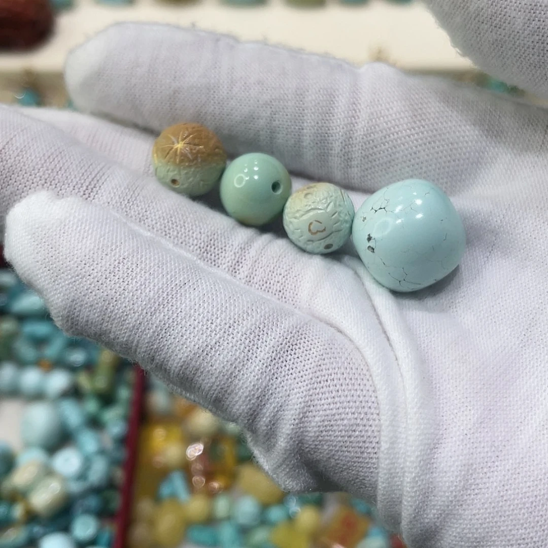 【闪购商品】绿松石珠宝奇石未镶嵌昵***置