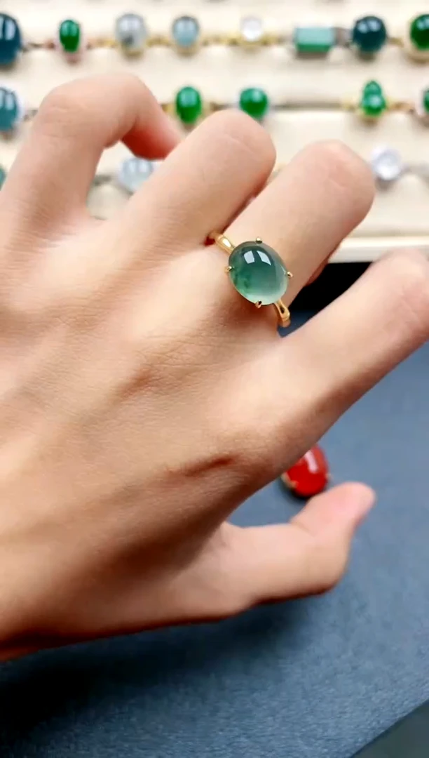 【闪购商品】翡翠戒指银S925镶嵌.....