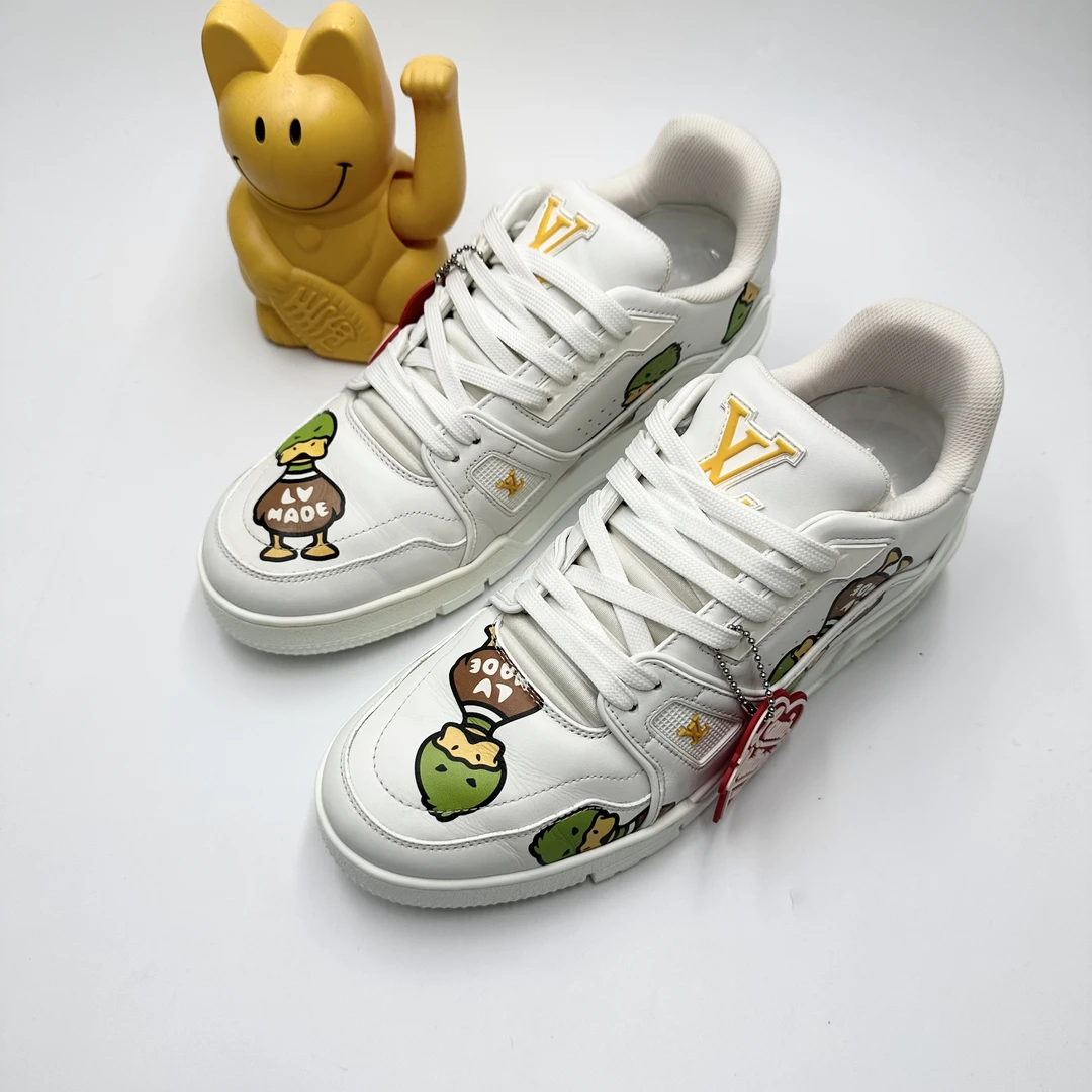 Lv/40.5码/Nigo联名鸭子Trainer板鞋/98新