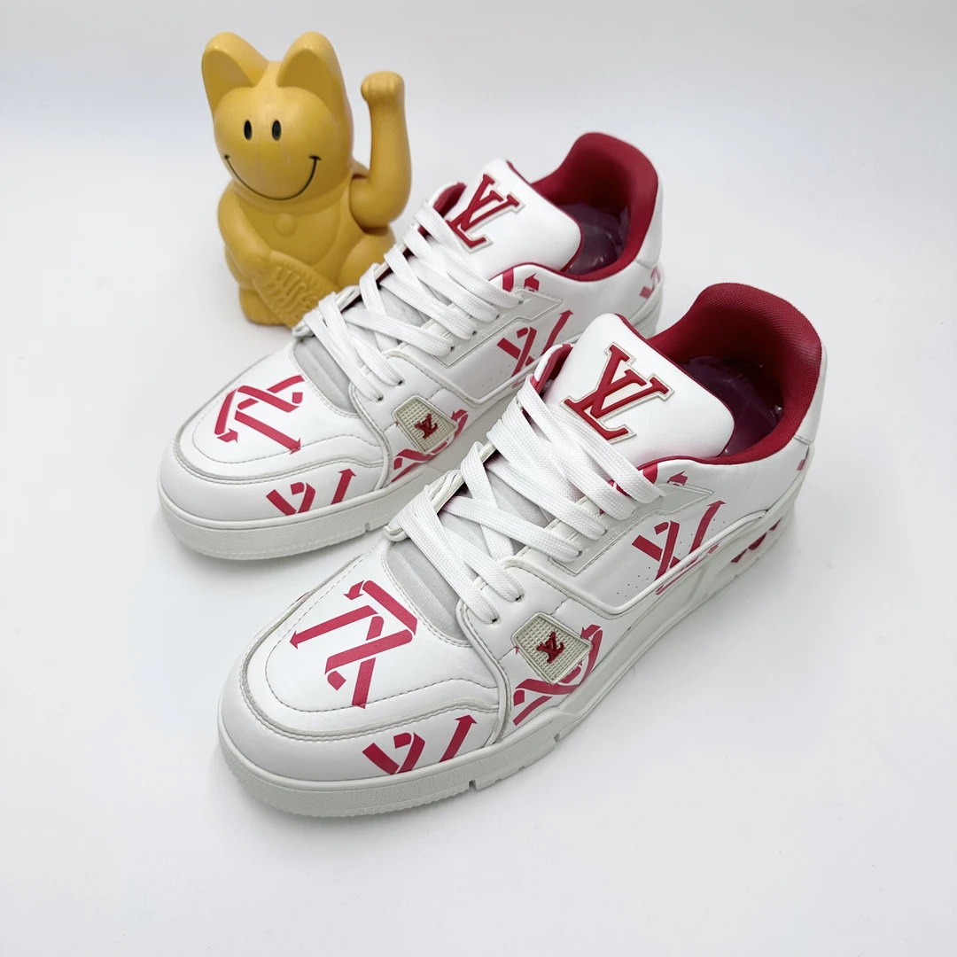 Lv/41码/红白环保Trainer板鞋/97新