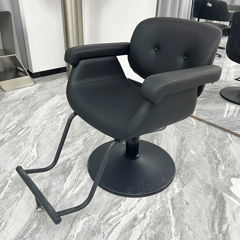 理发店椅子美发椅可升降旋转剪发座椅子高档网红潮款烫染凳子