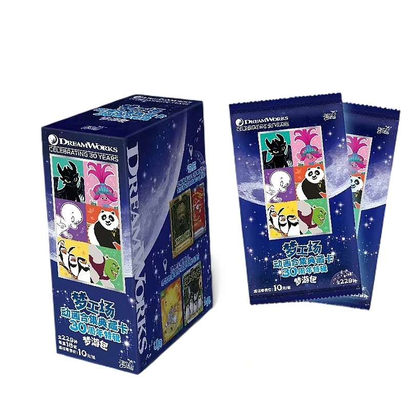 卡游梦工厂-动画合集典藏卡 梦游包 30周年特辑收藏卡牌 代拆