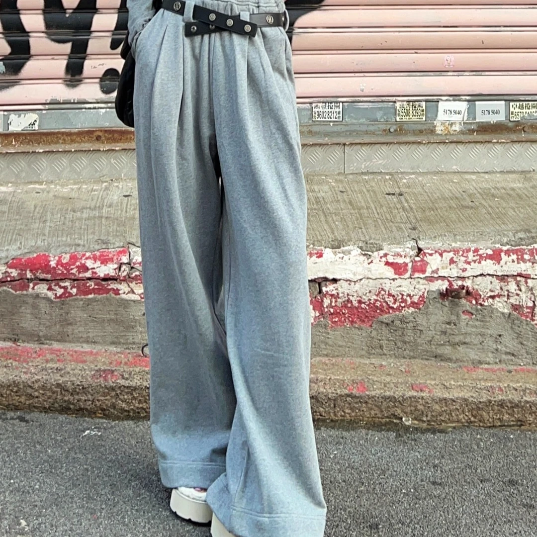 【陶陶推荐】TT Studio | 秋季新品简约百搭休闲阔腿裤