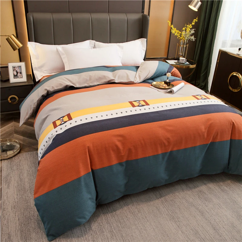 棉花磨毛【单被套】春秋150x200x230被罩学生宿舍简约四季亲肤单人