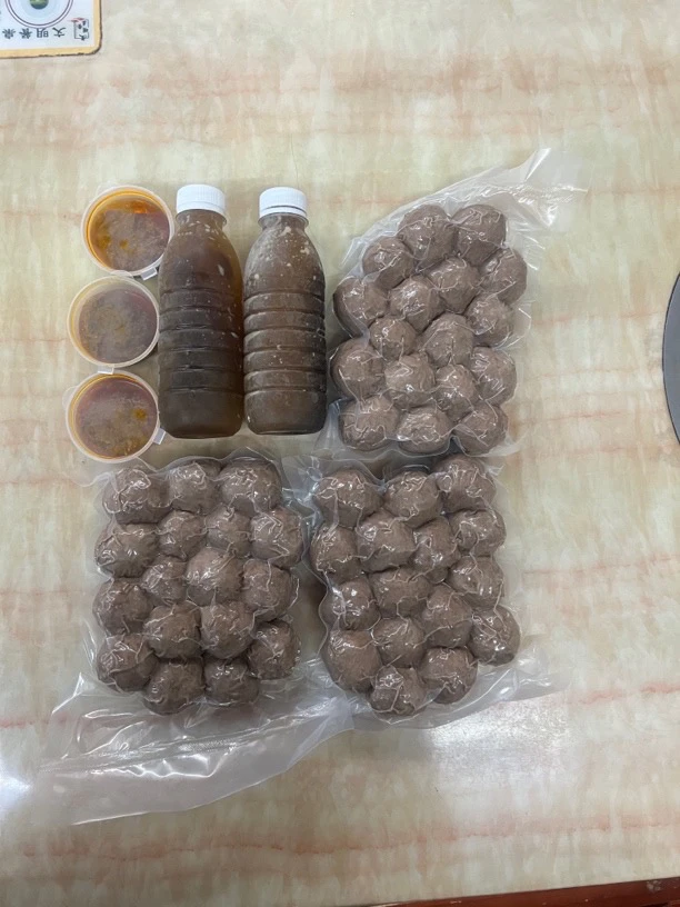 肥叔手拍牛肉丸3斤【順丰包邮】正宗潮汕特产手工牛肉丸牛筋丸