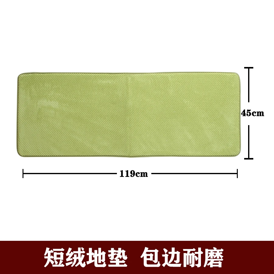现货！短绒地垫卧室客厅门垫防滑垫简约舒适耐磨脚垫HH738（长款）