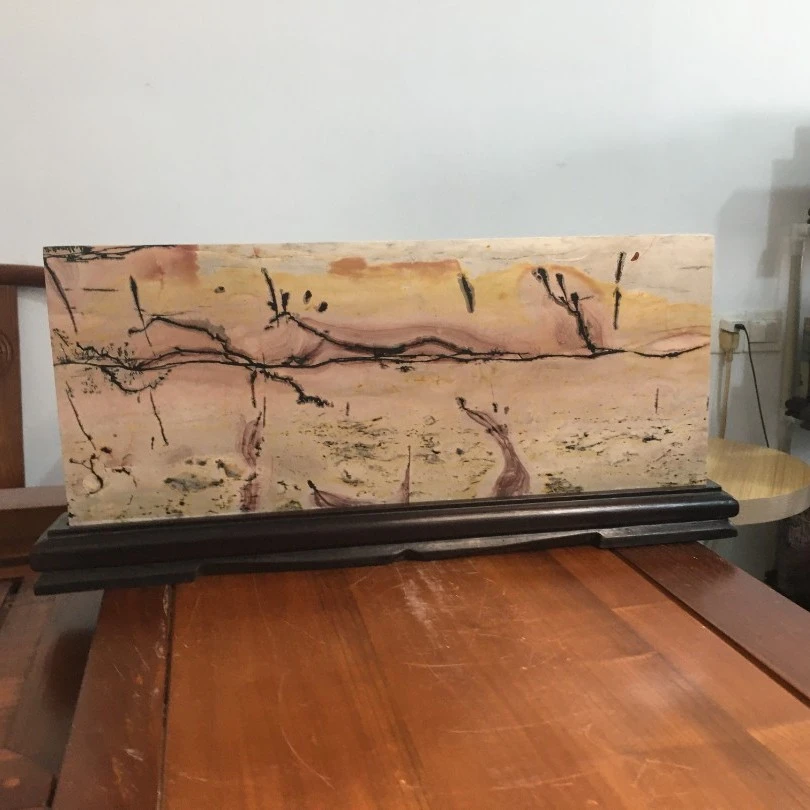 广西宇智国画石摆件