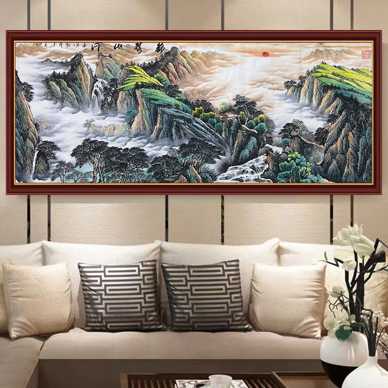 木子白8尺锦绣山河龙脉山2