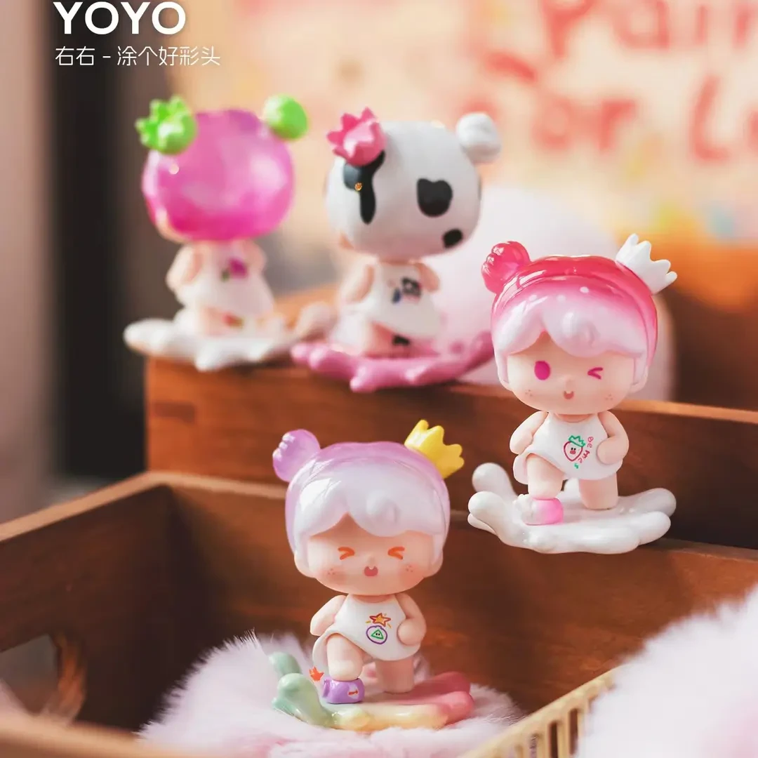 【拆盒】yoyo涂个好彩头系列萌粒盲袋盲盒