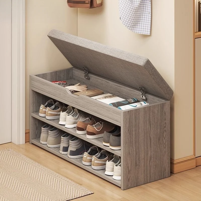 新疆包邮换鞋凳可坐家用门口鞋柜意式简约客厅软包入户鞋架进门储