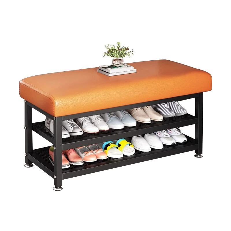 新疆包邮换鞋凳家用门口客厅穿鞋凳入户鞋柜坐凳一体储物坐垫鞋架
