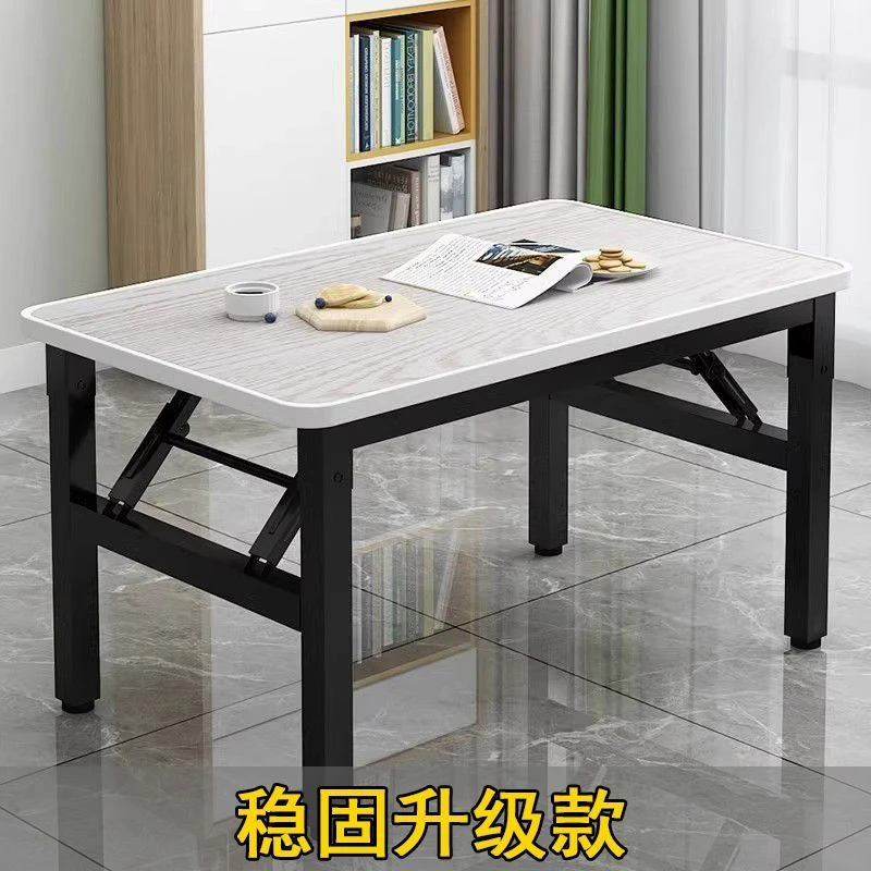 新疆包邮免安装桌子长方形长款吃饭桌子可折叠地摊桌折叠桌简易矮