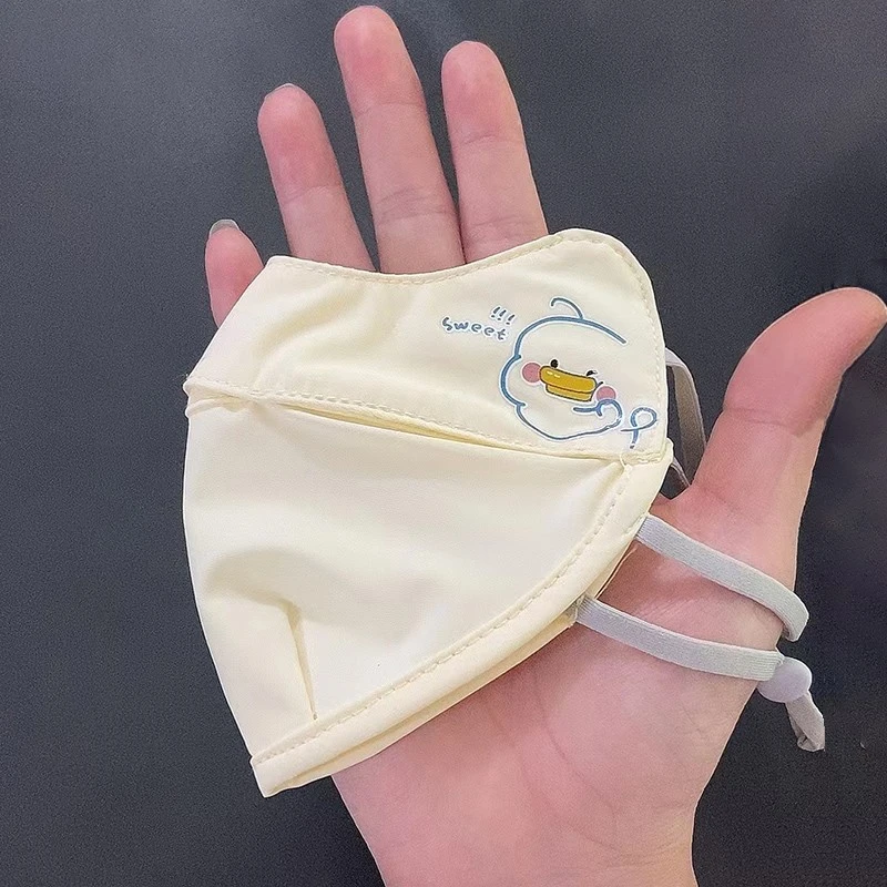 女宝立体口罩儿童夏季透气防紫外线幼儿园遮阳小学生小孩喷雾面罩