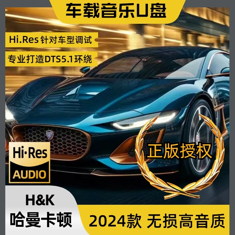 【至尊版】DTS7.1环绕臻品2.0无损音质流行DJ曲2024高端车载音乐U盘