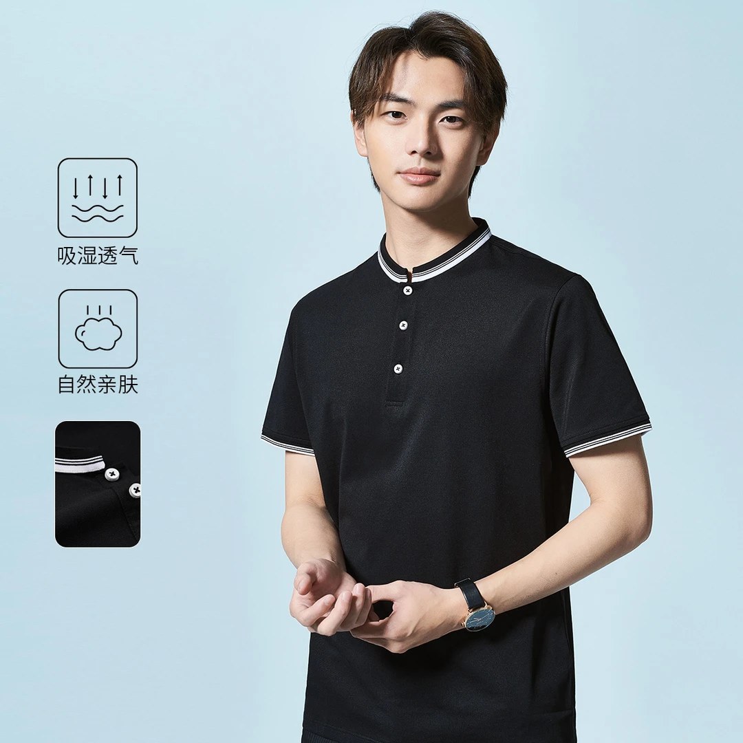 男士休闲运动商务百搭透气亲肤polo衫XMT90917544