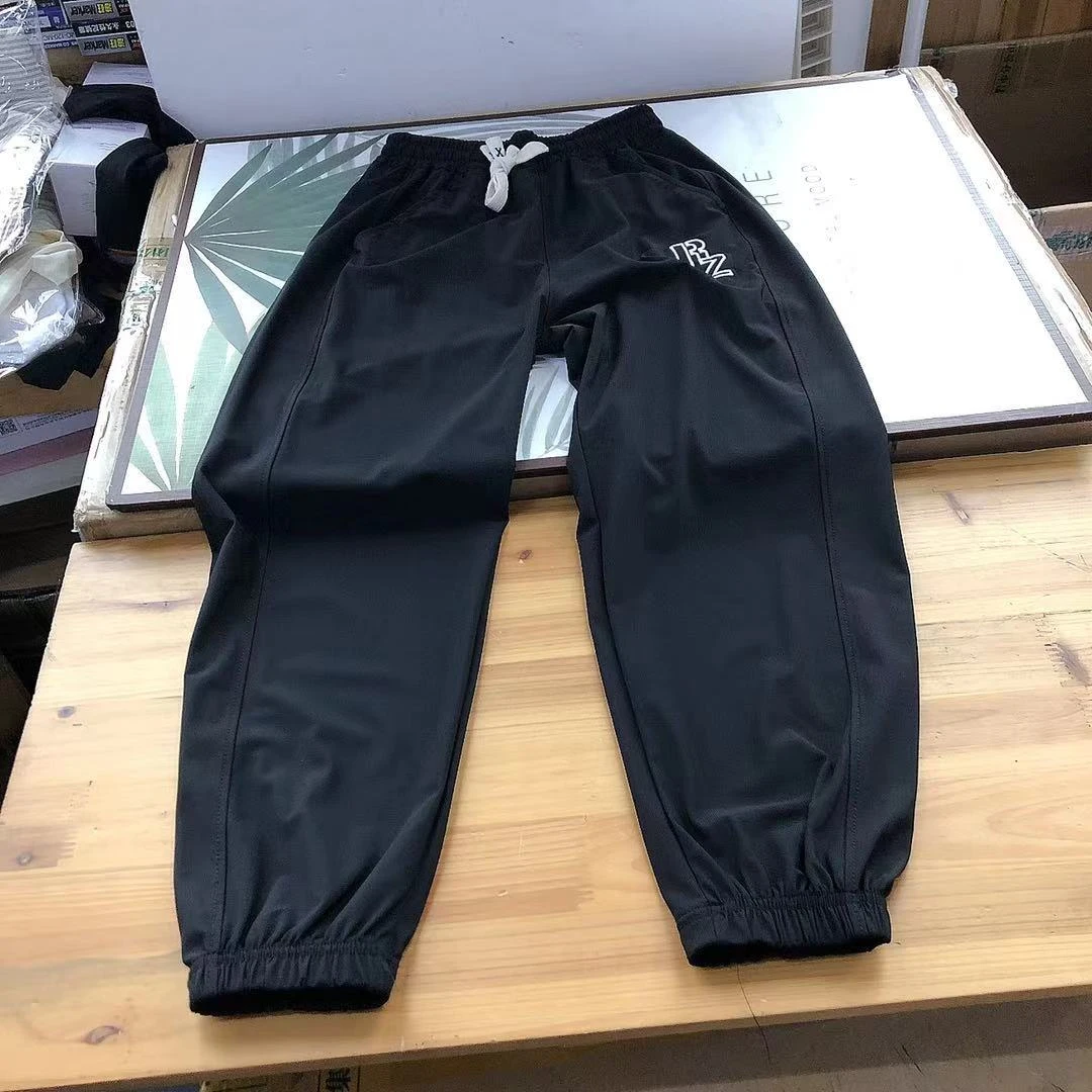 C062大童夏季吉诺速干九分裤8801