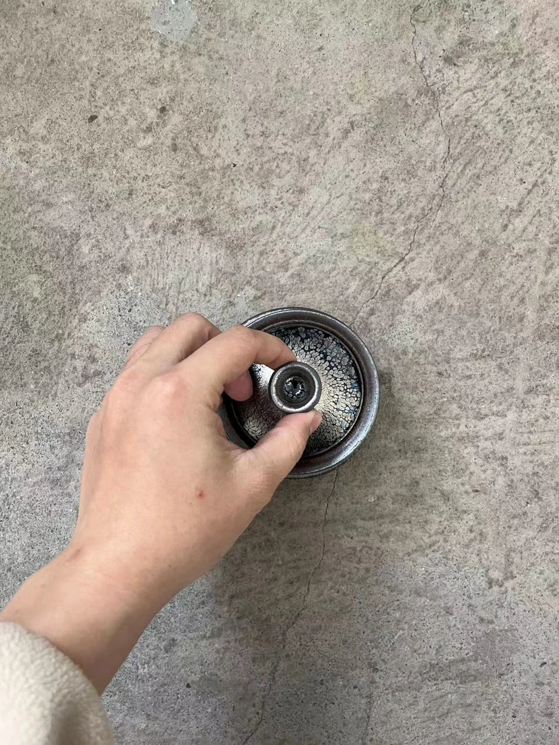 瓷匠 建盏茶杯纯手工原矿铁胎茶盏陶瓷主人杯收藏茶具