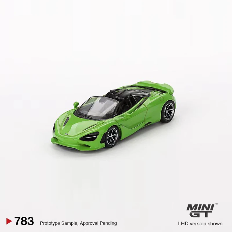 MINIGT 1:64 迈凯伦 McLaren 750S 仿真合金汽车模型 苹果绿 #783