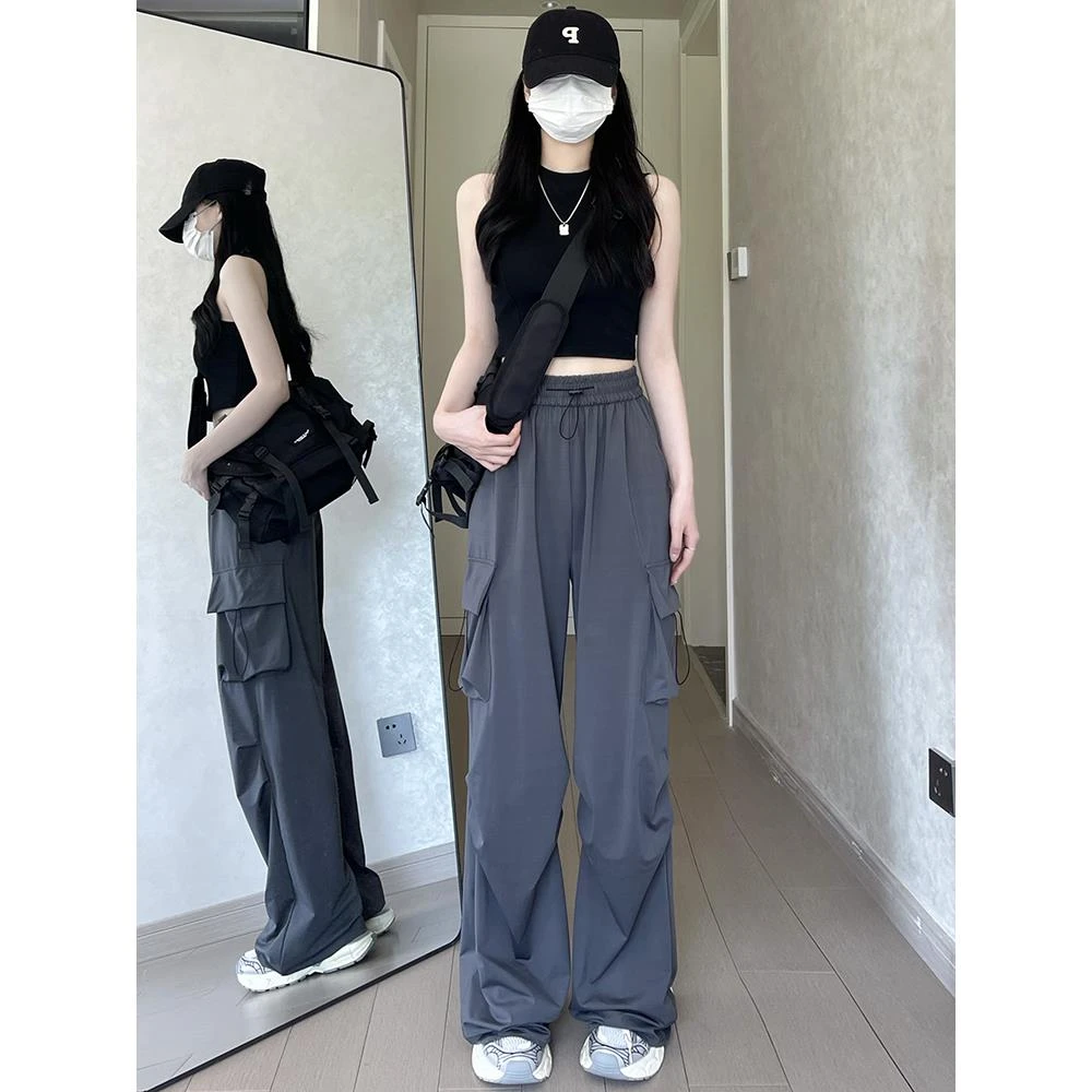 小高领无袖短款嘻哈爵士舞蹈女装设计感运动小个子夏季休闲上衣潮