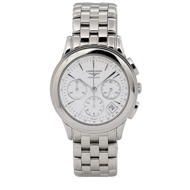 99新 Longines/浪琴 自动男表L4.718.4.12.6表径39