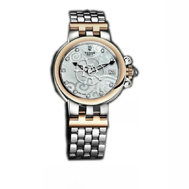99新 TUDOR/帝舵 35701-65770白色女表