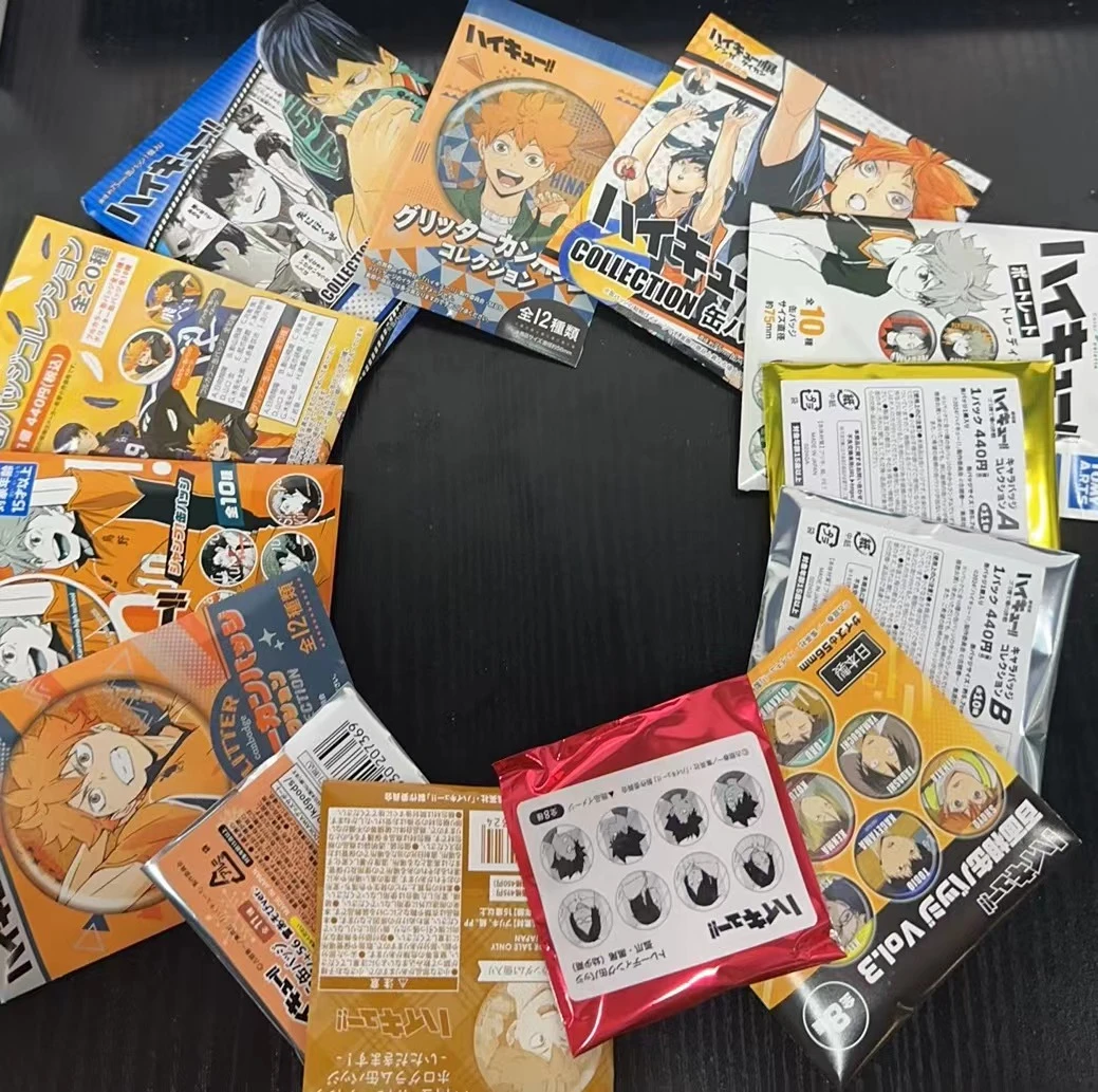 【鹿捌拆卡】纯排球小混池 日谷徽章吧唧 现货默认代拆