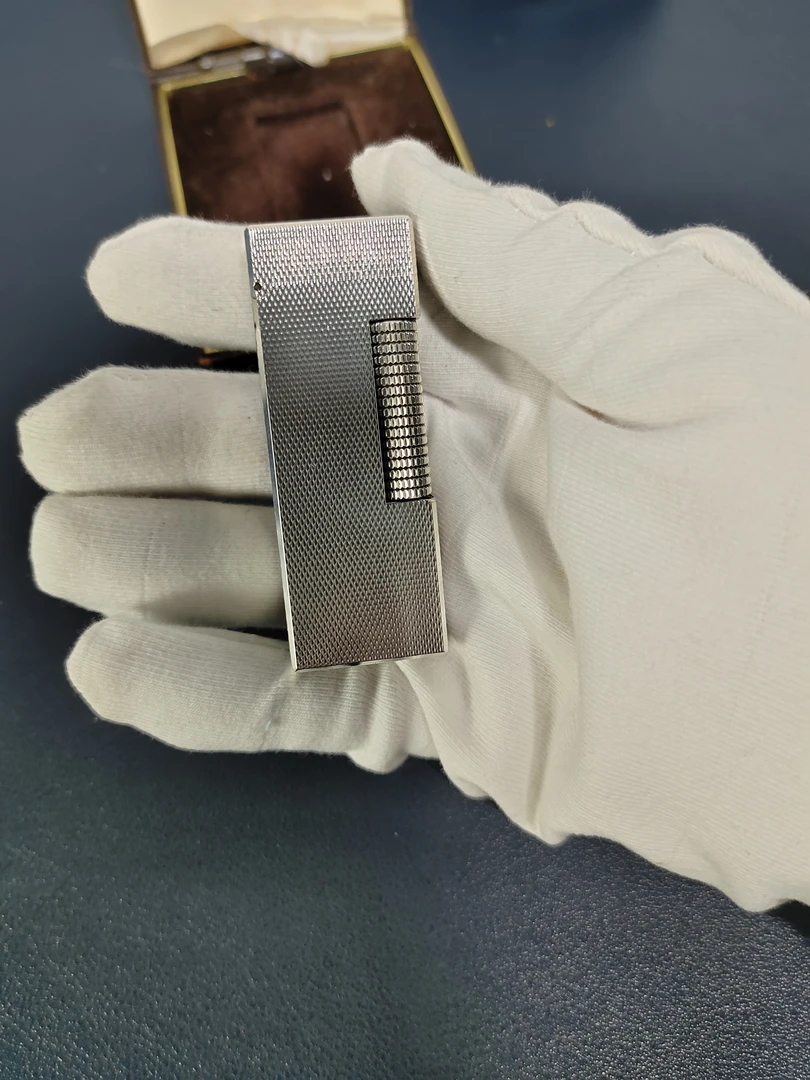 DXL打火机镀银四代麦穗纹101013