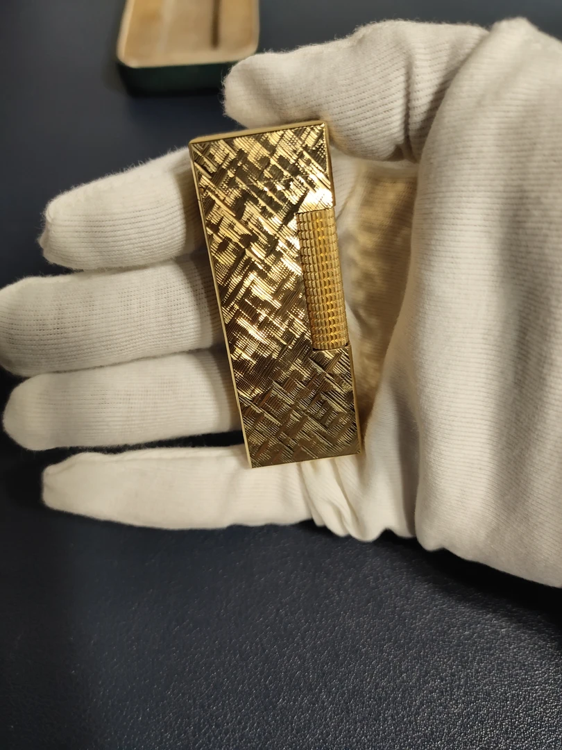 登打火机镀金锉刀纹1009322