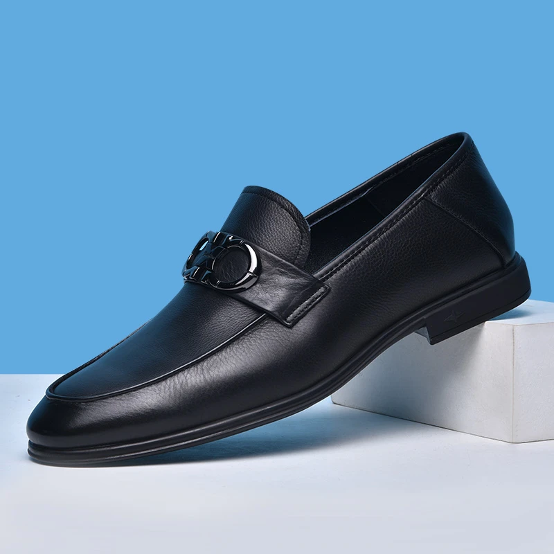 RSLUHUX广州新款胎牛皮时尚男鞋RSL0113