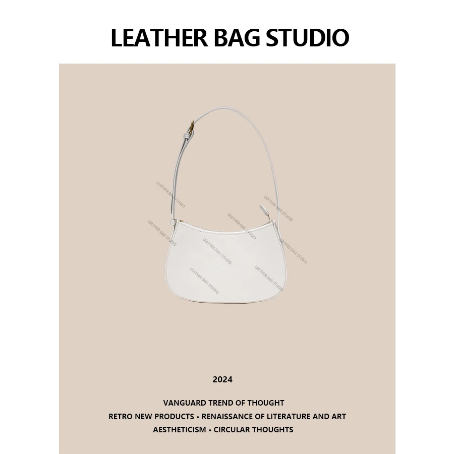 LEATHER BAG STUDIO 原创高定“凯旋门”真皮包-H1053