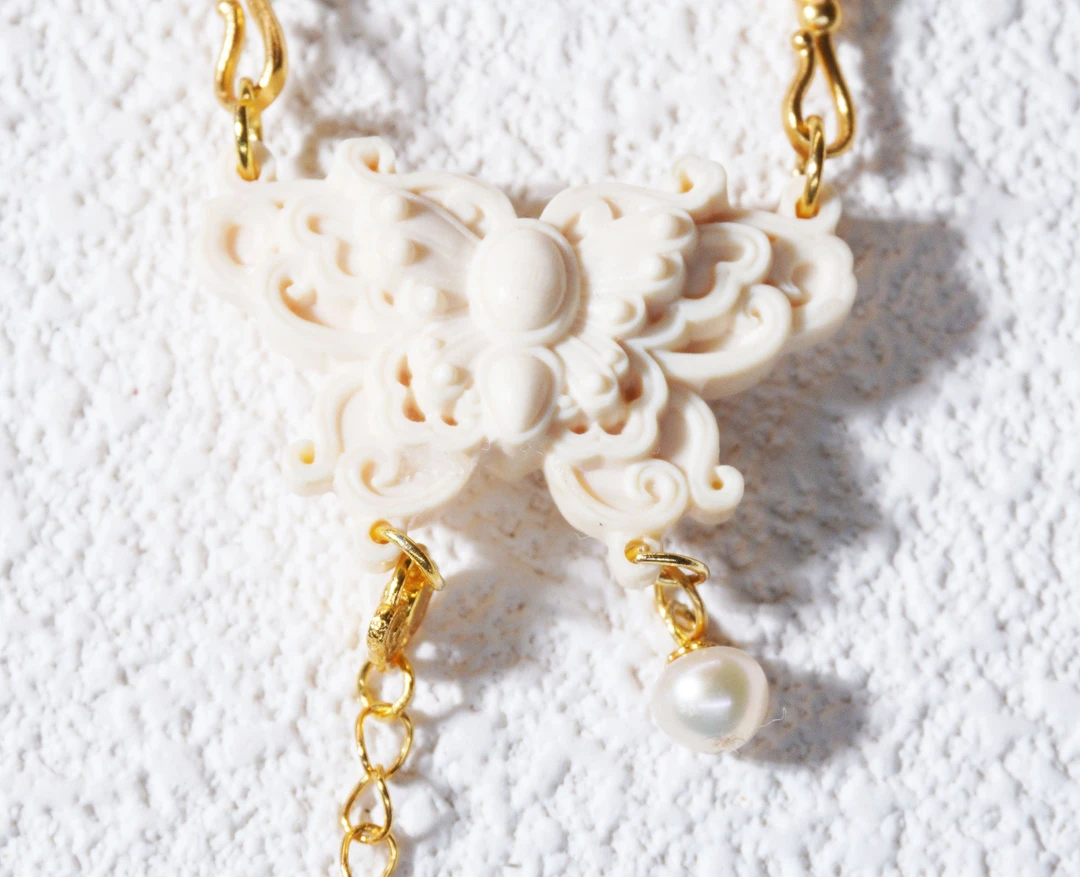 守道掌门人猛犸牙蝴蝶脖挂SDTP4140猛犸牙