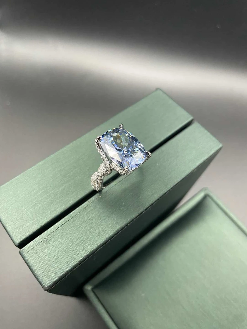 铜合金合成锆石戒指 ZR-2157 戒指经典气质精致