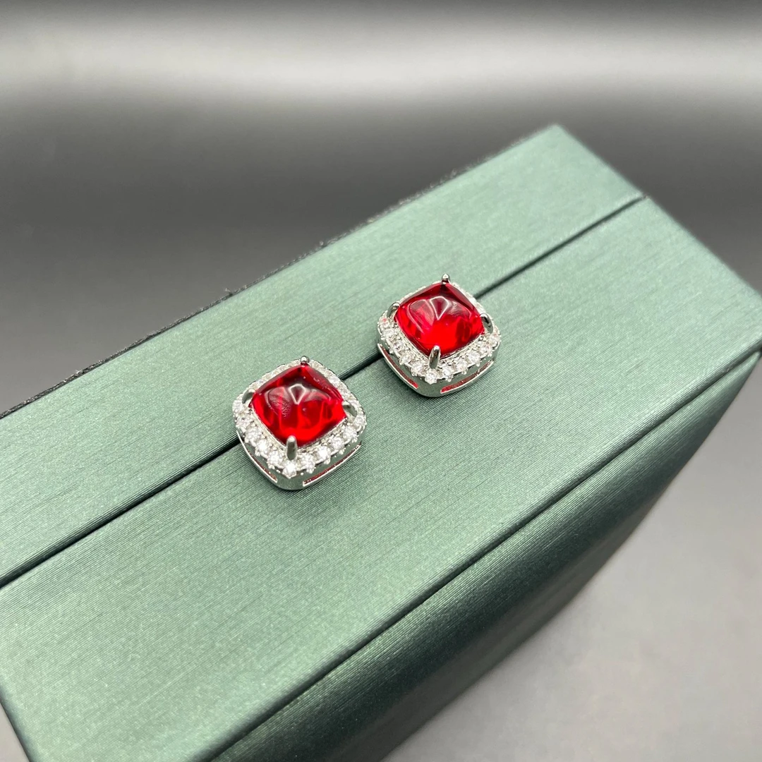 铜合金合成锆石耳饰 ZR-2263 耳钉气质经典简约