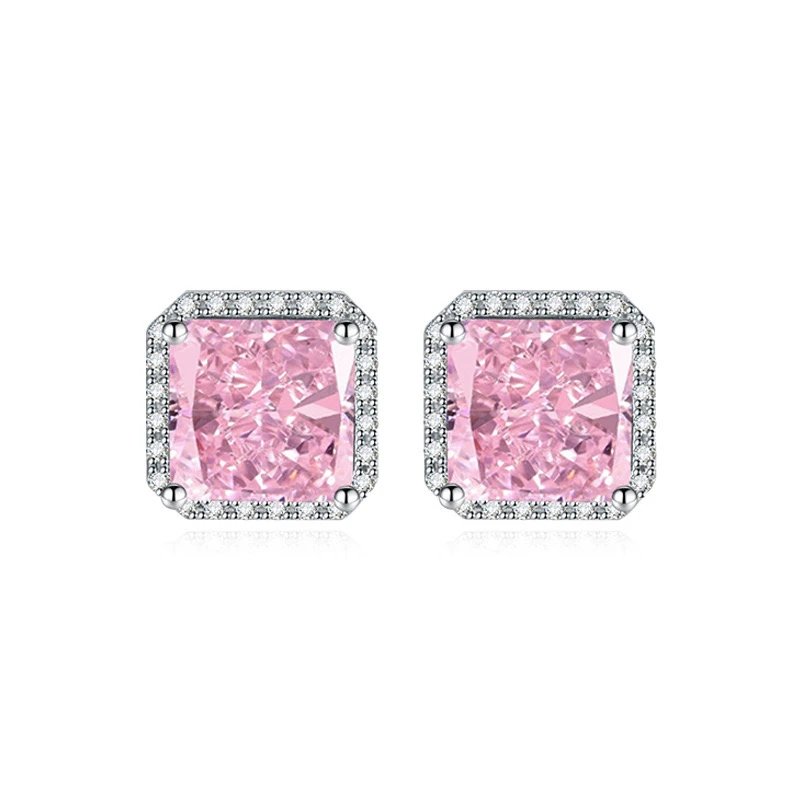 铜合金合成锆石耳饰 XS-5083 耳钉气质经典